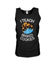 I teach masked cookies Unisex Tank tile