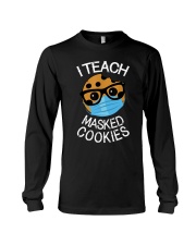 I teach masked cookies Long Sleeve Tee tile