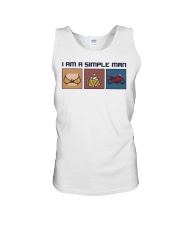 I am the simple man Unisex Tank tile