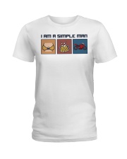 I am the simple man Ladies T-Shirt tile