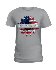Emt love what you do Ladies T-Shirt tile