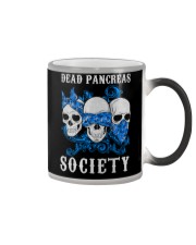 Dead pancreas society Color Changing Mug tile