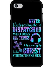 Never underestimate a dispatcher Phone Case tile