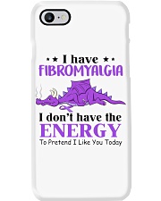 I have fibromyalgia Phone Case tile