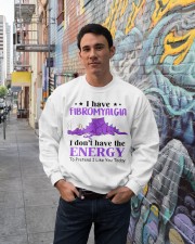 I have fibromyalgia Crewneck Sweatshirt lifestyle-unisex-sweatshirt-front-2
