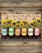 When you enter this salon 17x11 Poster poster-landscape-17x11-lifestyle-14