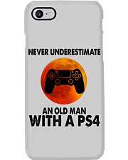 Never underestimate an old man with a Ps4 Phone Case tile