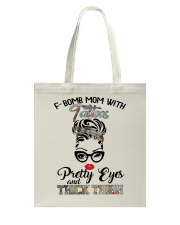 F-bomb mom Tote Bag tile