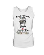 F-bomb mom Unisex Tank tile