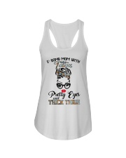 F-bomb mom Ladies Flowy Tank tile