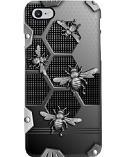 Bee Metal pattern print Phone Case i-phone-8-case