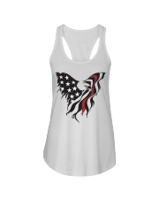 American firefighter Ladies Flowy Tank tile