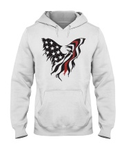 American firefighter Hooded Sweatshirt tile