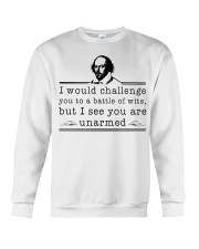 I would challenge you Crewneck Sweatshirt tile
