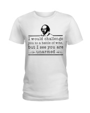 I would challenge you Ladies T-Shirt tile