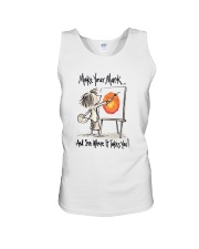 Make your mark and see Unisex Tank tile