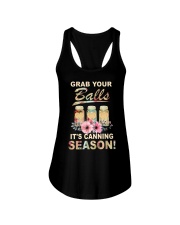 Grab your balls it's canning season Ladies Flowy Tank tile