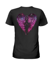 Nurses for breast cancer awareness Ladies T-Shirt back