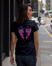Nurses for breast cancer awareness Ladies T-Shirt lifestyle-women-crewneck-back-1
