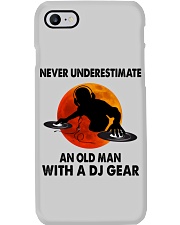 Never underestimate an old man Phone Case tile