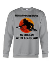 Never underestimate an old man Crewneck Sweatshirt tile