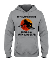 Never underestimate an old man Hooded Sweatshirt tile