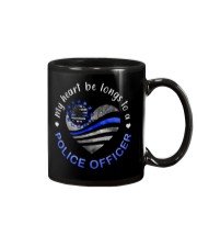 My heart belongs to a police officer Mug tile