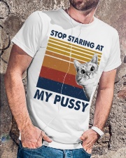 Stop staring at Classic T-Shirt lifestyle-mens-crewneck-front-4