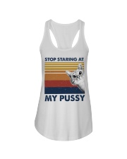 Stop staring at Ladies Flowy Tank tile