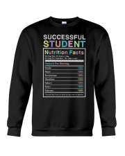 Successful Student Ingredients Nutritional Facts Crewneck Sweatshirt tile
