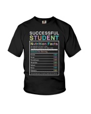 Successful Student Ingredients Nutritional Facts Youth T-Shirt tile