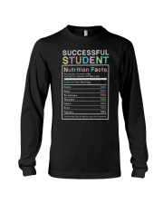 Successful Student Ingredients Nutritional Facts Long Sleeve Tee tile