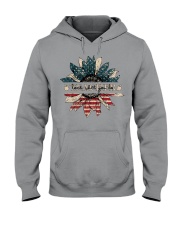 Teacher love what you do independence day Hooded Sweatshirt tile
