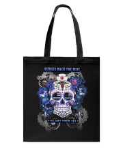 Nurses back the blue Tote Bag tile