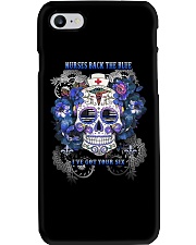 Nurses back the blue Phone Case tile