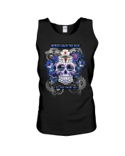 Nurses back the blue Unisex Tank tile