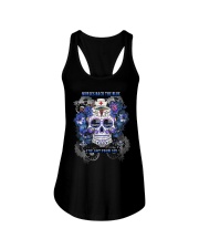 Nurses back the blue Ladies Flowy Tank tile