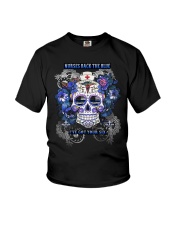 Nurses back the blue Youth T-Shirt tile