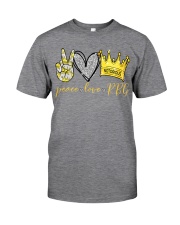 Peace love RPG Classic T-Shirt front