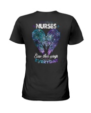 Nurses earn their wings everyday Ladies T-Shirt back