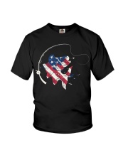 Fishing Independence Day Youth T-Shirt tile