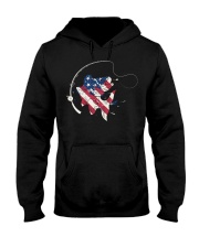 Fishing Independence Day Hooded Sweatshirt tile