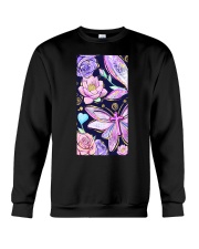Purple butterfly Crewneck Sweatshirt tile