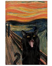 Black cat scream 11x17 Poster front