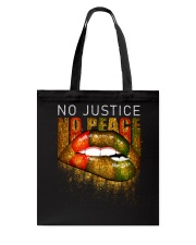 No justice No peace Tote Bag tile