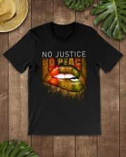 No justice No peace Classic T-Shirt lifestyle-mens-crewneck-front-18