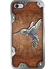 Hummingbird Metal pattern print Phone Case i-phone-8-case