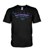 VU Meter V-Neck T-Shirt tile