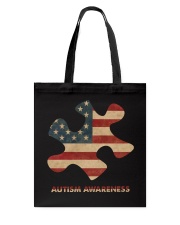 American puzzle Tote Bag tile