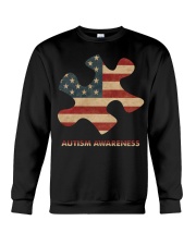 American puzzle Crewneck Sweatshirt front